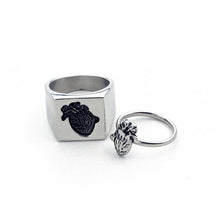 Load image into Gallery viewer, Heart Puzzle Ring
