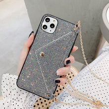 Load image into Gallery viewer, Diamond Cross-Body Phone Case Wallet
