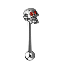 Load image into Gallery viewer, Skull Tongue Pierce

