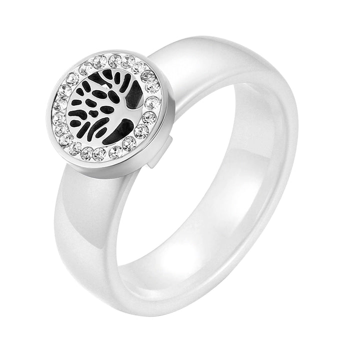 Icy Tree Of Life Ring - Blingdropz