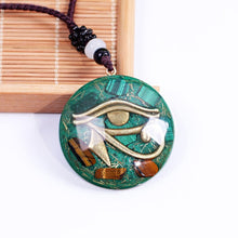 Load image into Gallery viewer, Eye Of Horus Orgonite Pendant
