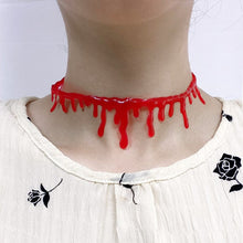 Load image into Gallery viewer, Bloody Drip Choker - Blingdropz
