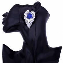 Load image into Gallery viewer, Big Leaf Diamond Earrings - Blingdropz

