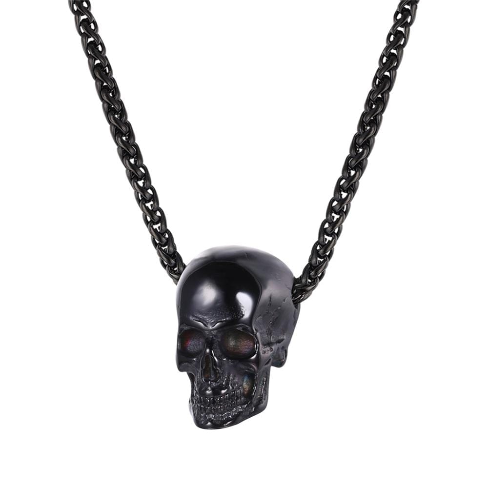 Gothic Skull Necklace - Blingdropz