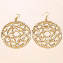 Load image into Gallery viewer, Flower Of LIfe Bling Earrings - Blingdropz
