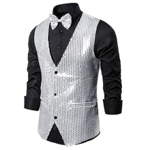 Load image into Gallery viewer, Sequined Vest - Blingdropz
