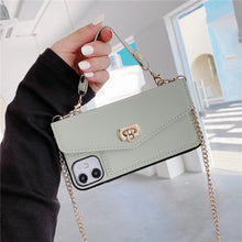 Load image into Gallery viewer, Luxury IPhone Crossbody Case - Blingdropz

