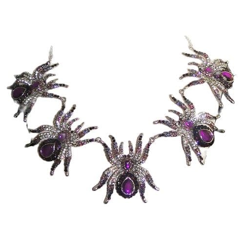 Halloween Spider Necklace - Blingdropz