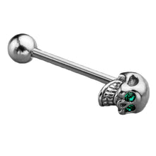 Load image into Gallery viewer, Skull Tongue Pierce - Blingdropz
