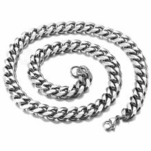 Load image into Gallery viewer, Silver Cuban Link Chain - Blingdropz
