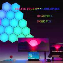 Load image into Gallery viewer, Voice Activated Hexagon Lights - Blingdropz
