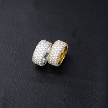 Load image into Gallery viewer, Icy Rows Bling Ring - Blingdropz
