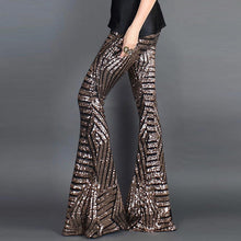 Load image into Gallery viewer, Sequin Bell Bottoms - Blingdropz

