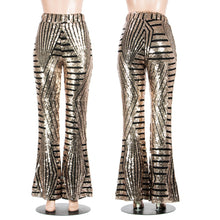 Load image into Gallery viewer, Sequin Bell Bottoms - Blingdropz
