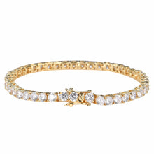 Load image into Gallery viewer, Crystal Tennis Bracelet - Blingdropz
