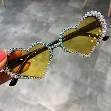 Load image into Gallery viewer, Vintage Heart Sunglasses - Blingdropz
