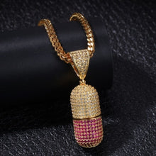 Load image into Gallery viewer, Pill Jar Pendant Necklace - Blingdropz
