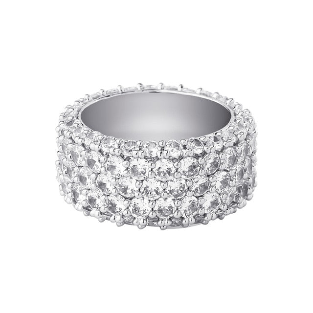 Icy Rows Bling Ring - Blingdropz