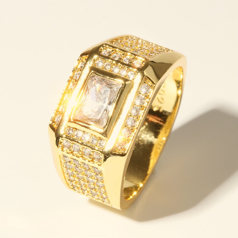 Vintage Crystal Ring - Blingdropz