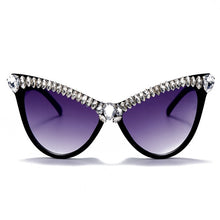 Load image into Gallery viewer, Audrey Retro Bling Sunglasses - Blingdropz
