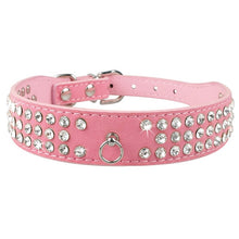 Load image into Gallery viewer, Studded Suede Doggo or Kitty Collar - Blingdropz

