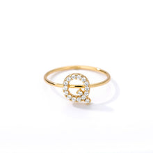 Load image into Gallery viewer, Icy Initial Rings - Blingdropz
