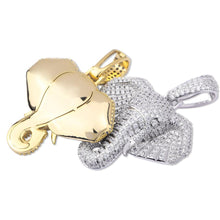 Load image into Gallery viewer, Icy Elephant Pendant Necklace - Blingdropz
