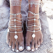 Load image into Gallery viewer, Tibetan Chain Sandals - Blingdropz
