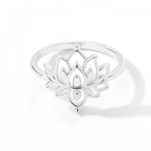 Load image into Gallery viewer, Lotus Flower Cut Out Ring - Blingdropz
