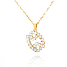 Load image into Gallery viewer, Women&#39;s Icy Zodiac Necklace - Blingdropz
