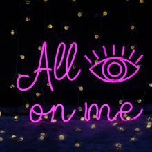 Load image into Gallery viewer, &quot;All Eyez On Me&quot; Neon Light - Blingdropz
