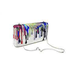 Load image into Gallery viewer, Rainbow Drip Clutch - Blingdropz
