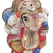 Load image into Gallery viewer, Ganesha Crystal Clutch Bag - Blingdropz
