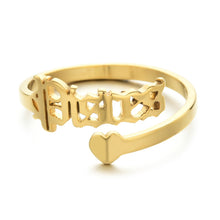Load image into Gallery viewer, Zodiac Heart Ring - Blingdropz
