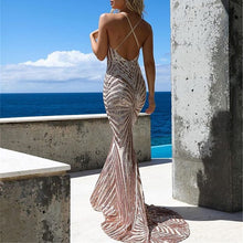 Load image into Gallery viewer, Shimmering Party Gown - Blingdropz
