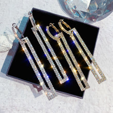Load image into Gallery viewer, Crystal Bars Dangles - Blingdropz

