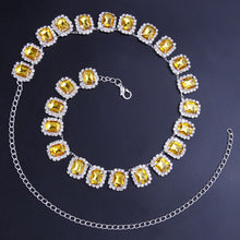 Load image into Gallery viewer, Crystal Choker Chain - Blingdropz
