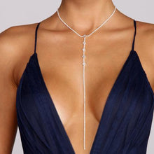 Load image into Gallery viewer, Crystal Drop Choker Chain - Blingdropz
