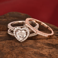 Load image into Gallery viewer, Rose Gold Heart - Blingdropz
