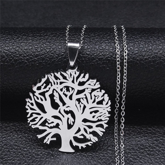 Tree of Life Pendant Necklace - Blingdropz
