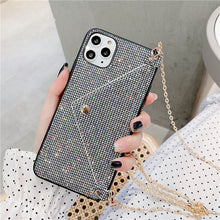 Load image into Gallery viewer, Diamond Cross-Body Phone Case Wallet - Blingdropz
