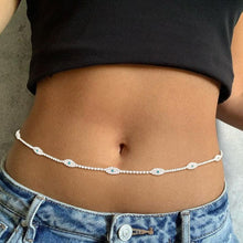 Load image into Gallery viewer, Evil Eye Waist Chain - Blingdropz
