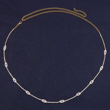 Load image into Gallery viewer, Evil Eye Waist Chain - Blingdropz
