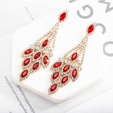 Load image into Gallery viewer, Raindrop Dangle Earrings - Blingdropz
