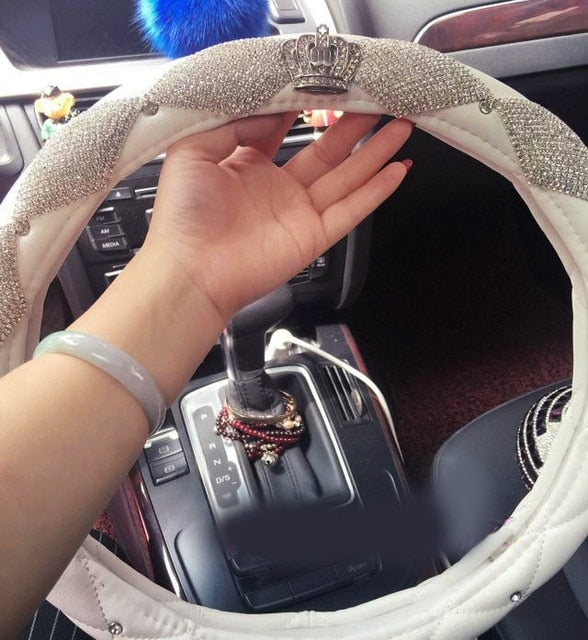 Princess Car Steering Wheel Cover - Blingdropz